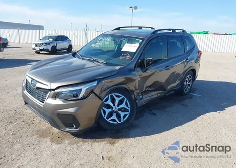 2021 Subaru Forester Premium from USA, damaged, VIN JF2SKAFC6MH459682